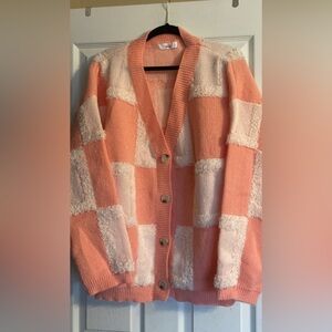 Shop Talulah scooter cardigan sz large pink